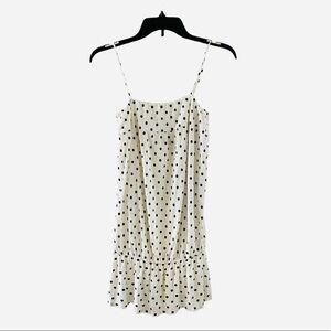 Katie K New Years White Polka Dot Dressy Tank Top